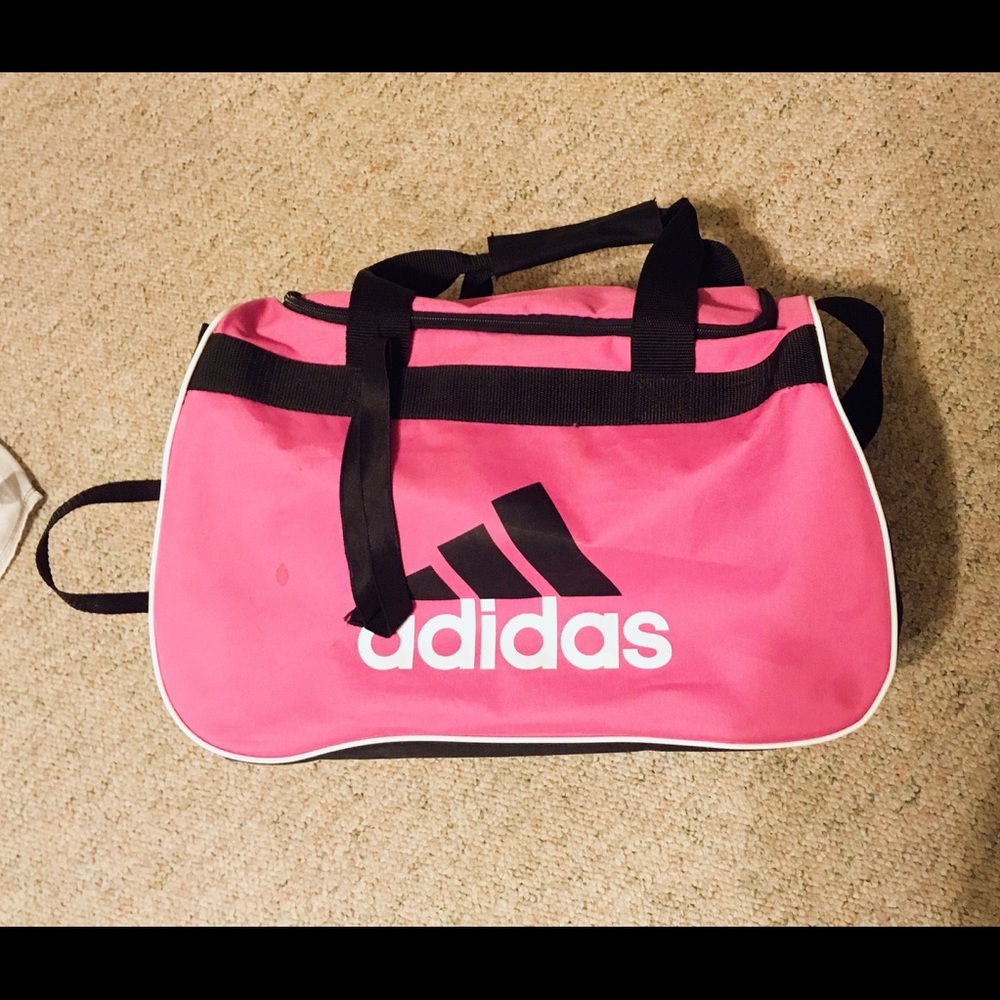 Adidas Pink Oversized Duffle Sport Bag